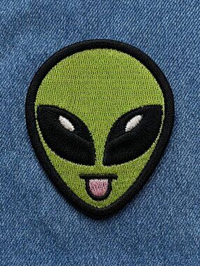 ✨3/$20✨Silly Alien Embroidered Patch